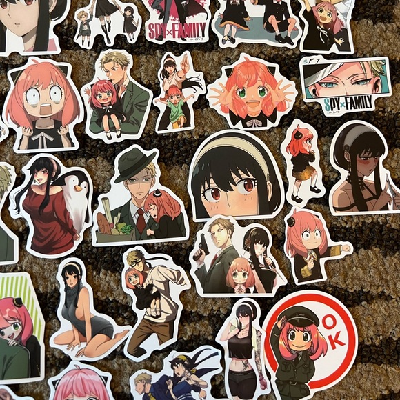 COPY - Spy x Family 50 pcs Stickers Set Japanese Anime - Picture 4 of 5